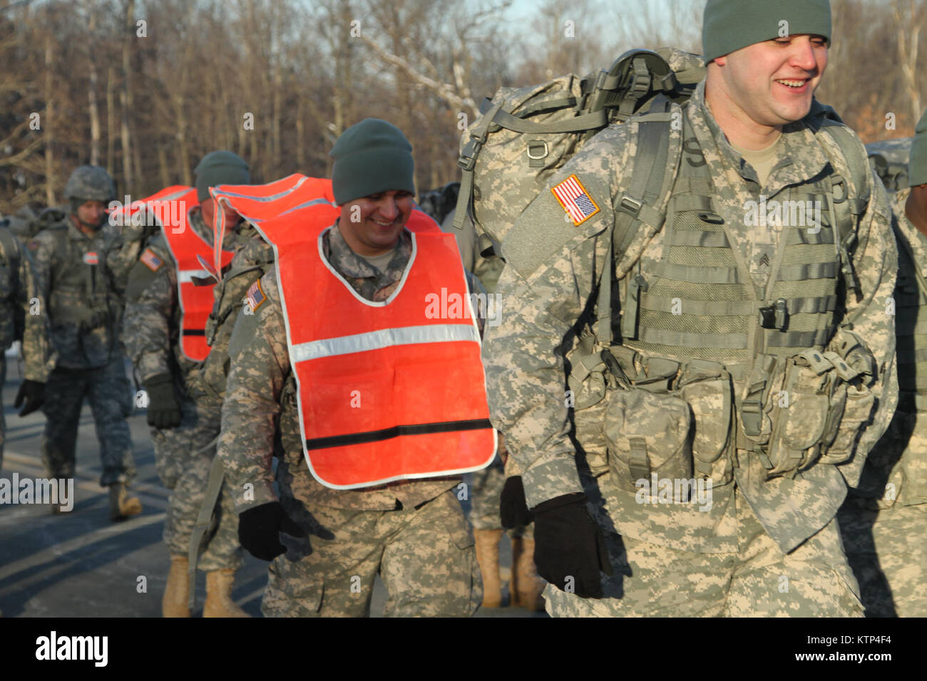 Soldiers of the 42nd Infantry Division Headquarters Support Company ...