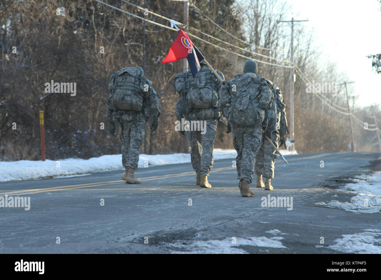 Soldiers of the 42nd Infantry Division Headquarters Support Company ...
