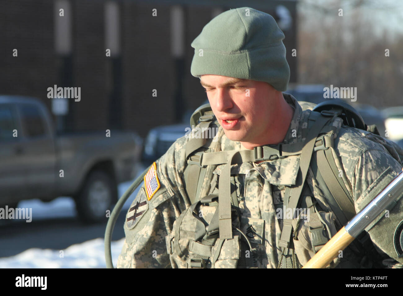 Soldiers of the 42nd Infantry Division Headquarters Support Company ...