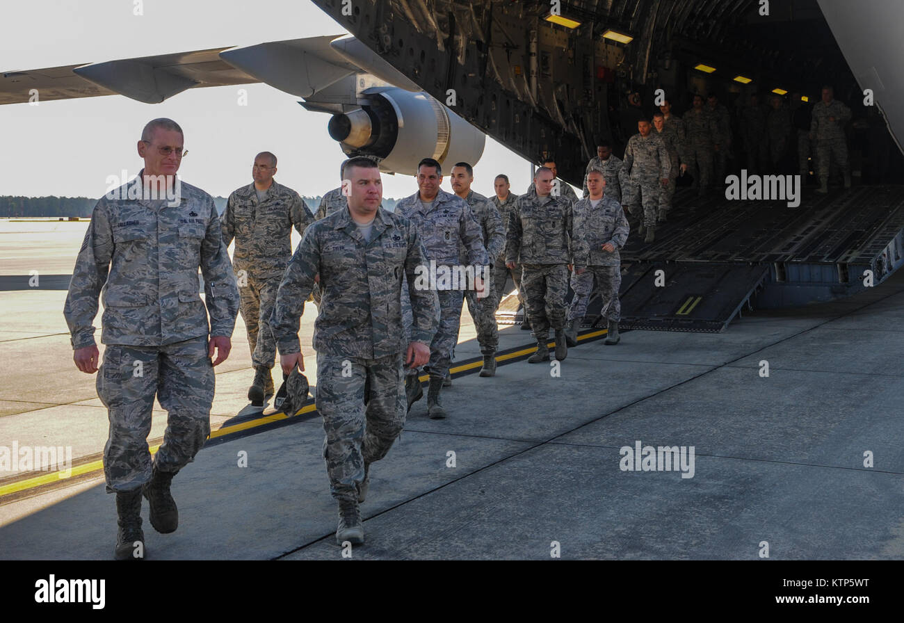 Moody Air Force BaseMembers of the 105th Security Forces Squadron out