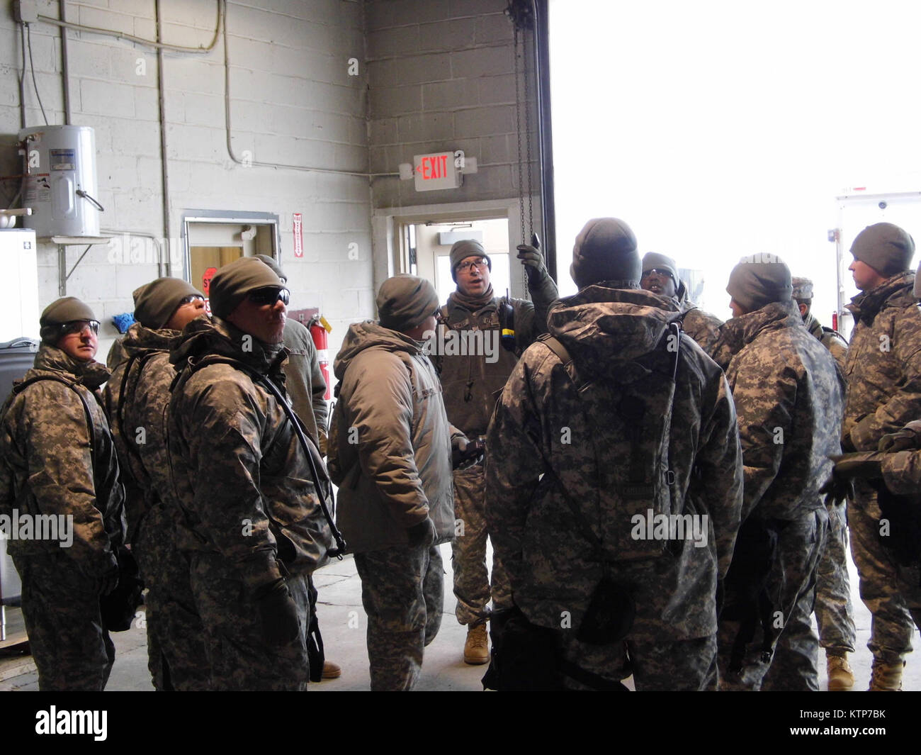 ORISKANY, N.Y. A decontamination team from the 2nd Squadron, 101