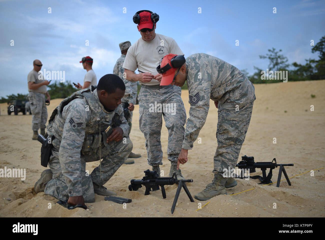 WESTHAMPTON BEACH, NEW YORK - Members of the 106th Rescue Wing's ...