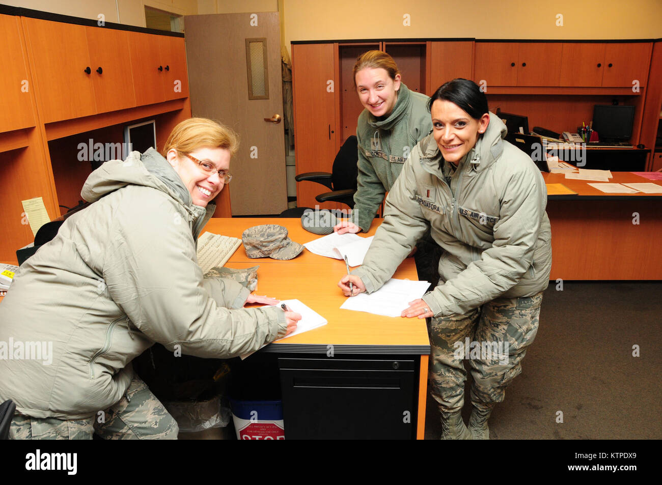Three New York Air National Guard’s Medical Airmen from the 107th AW ...