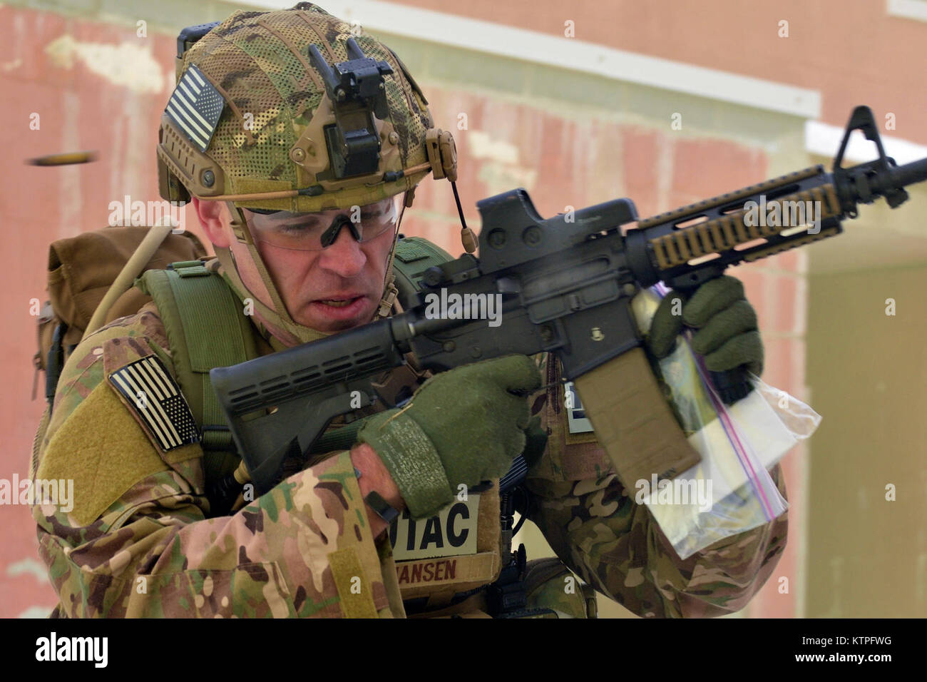 FORT DRUM, NY- Capt. Jeffery Hansen, a Joint Terminal Attack Controller ...