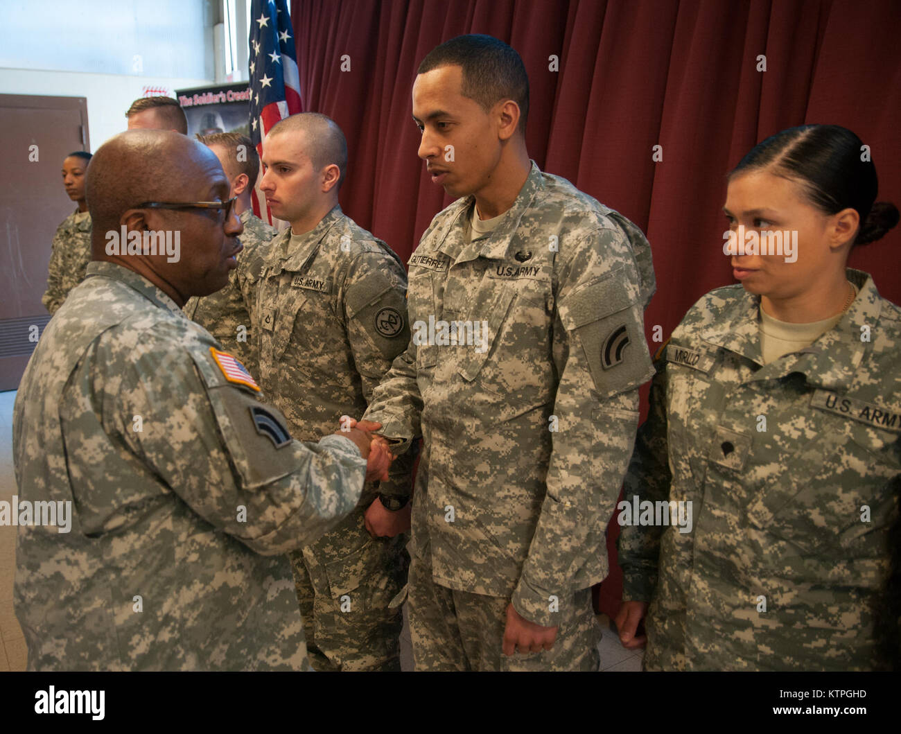 U.S. Army National Guard personnel daily duties and life. Working