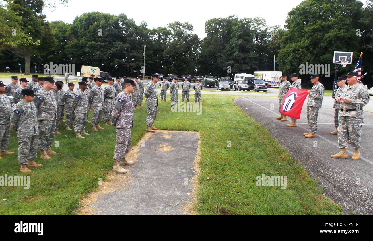 CORTLANDT MANOR, NEW YORK. Before the start of their monthly training