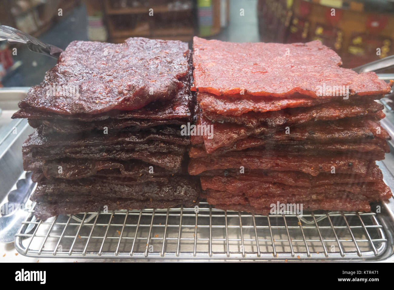 Beef Jerky - That Square Plate