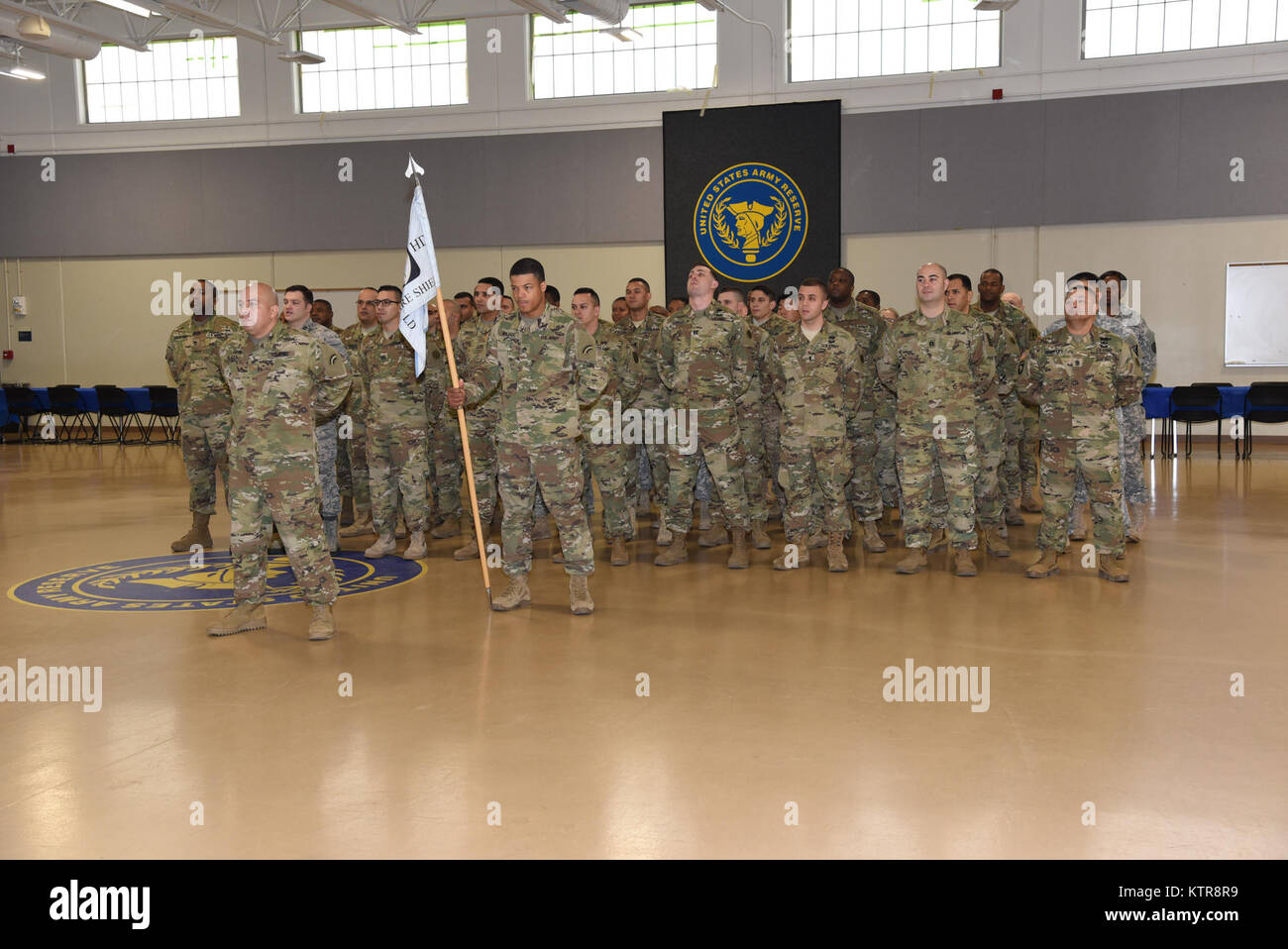 JTFES - COL Riley Promotion Stock Photo - Alamy