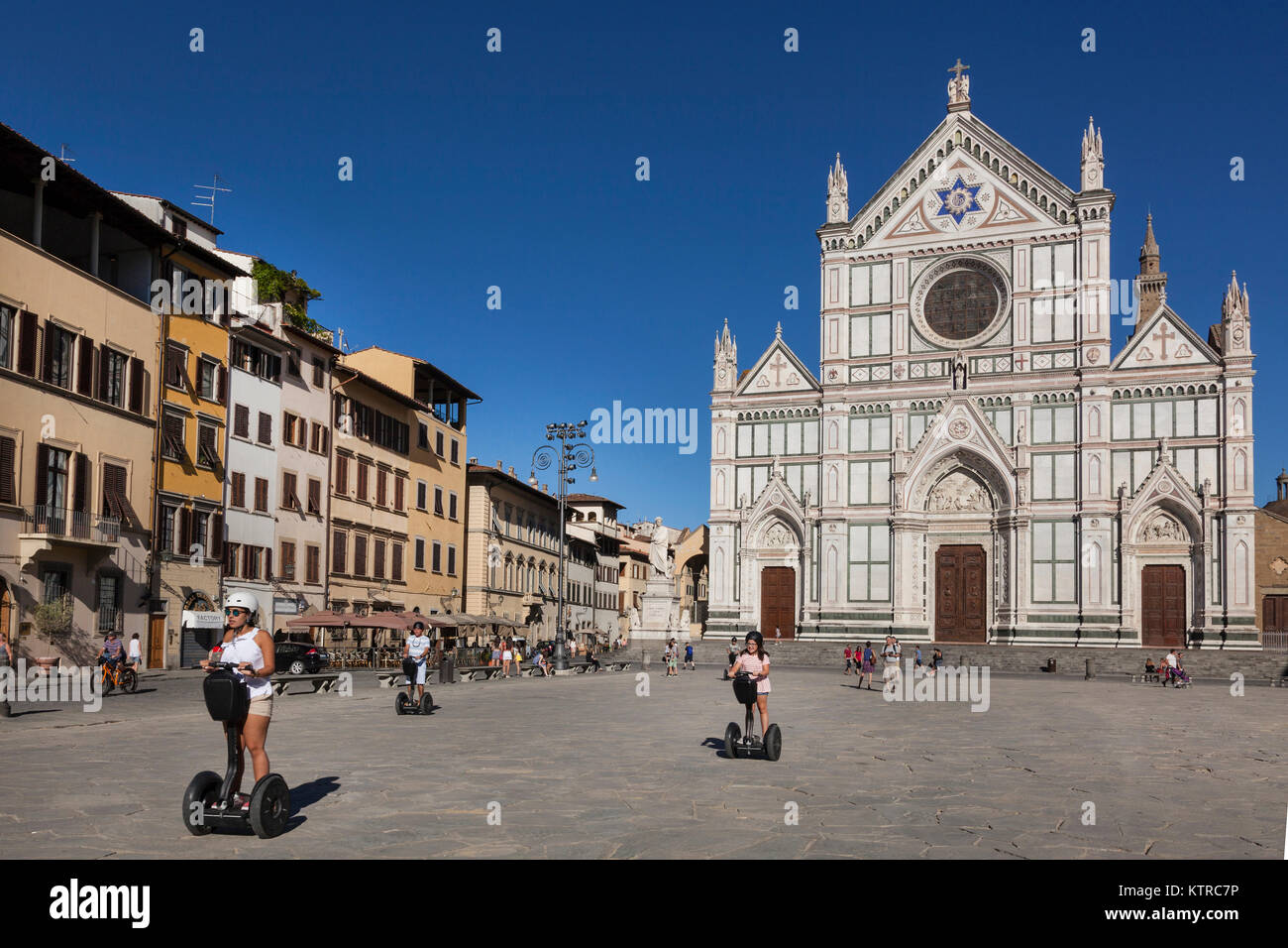 The Church of Santa Croce, Florence, Italy Stock Photo