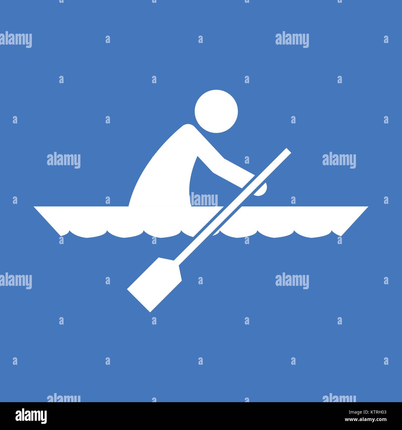Stick figure boat hi-res stock photography and images - Alamy