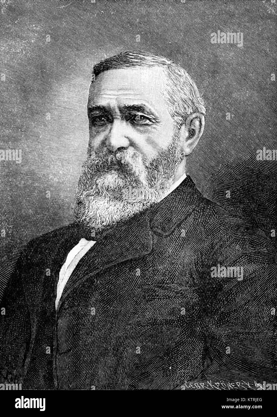 Portrait of General Benjamin Harrison, President of the United States