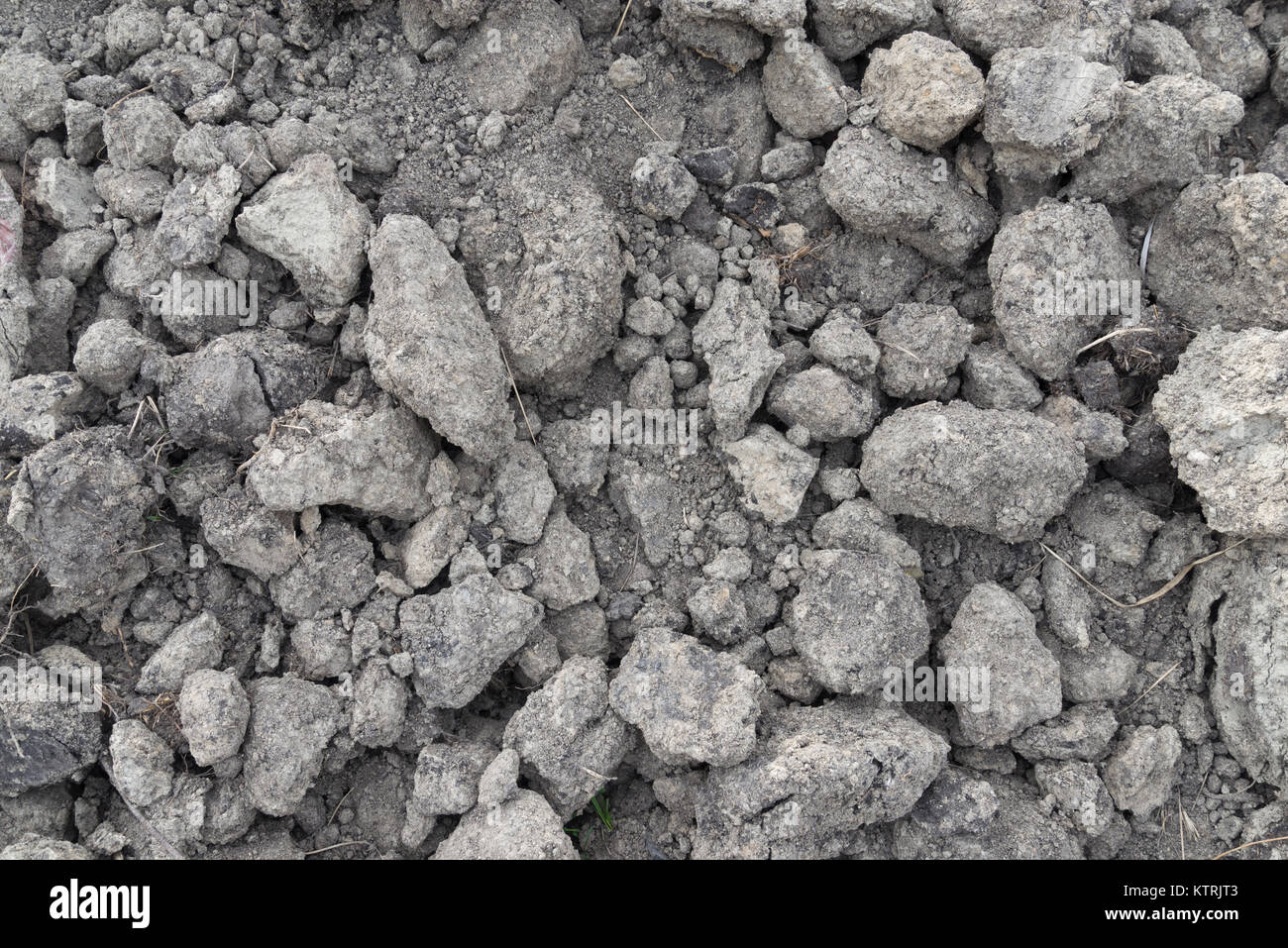 Clumps dry soil. Background Stock Photo Alamy