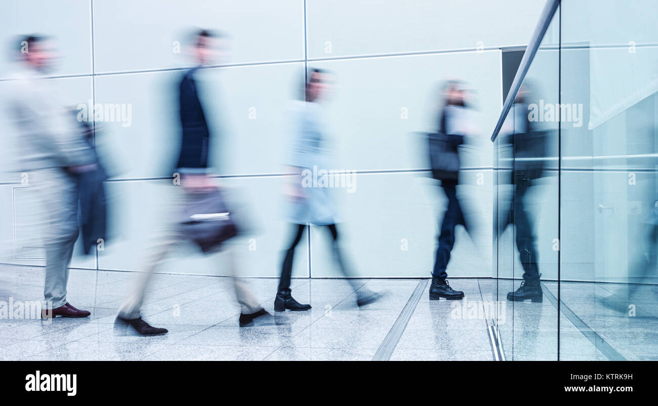 Business People Walking Abstract Blurred motion concept Stock Photo - Alamy