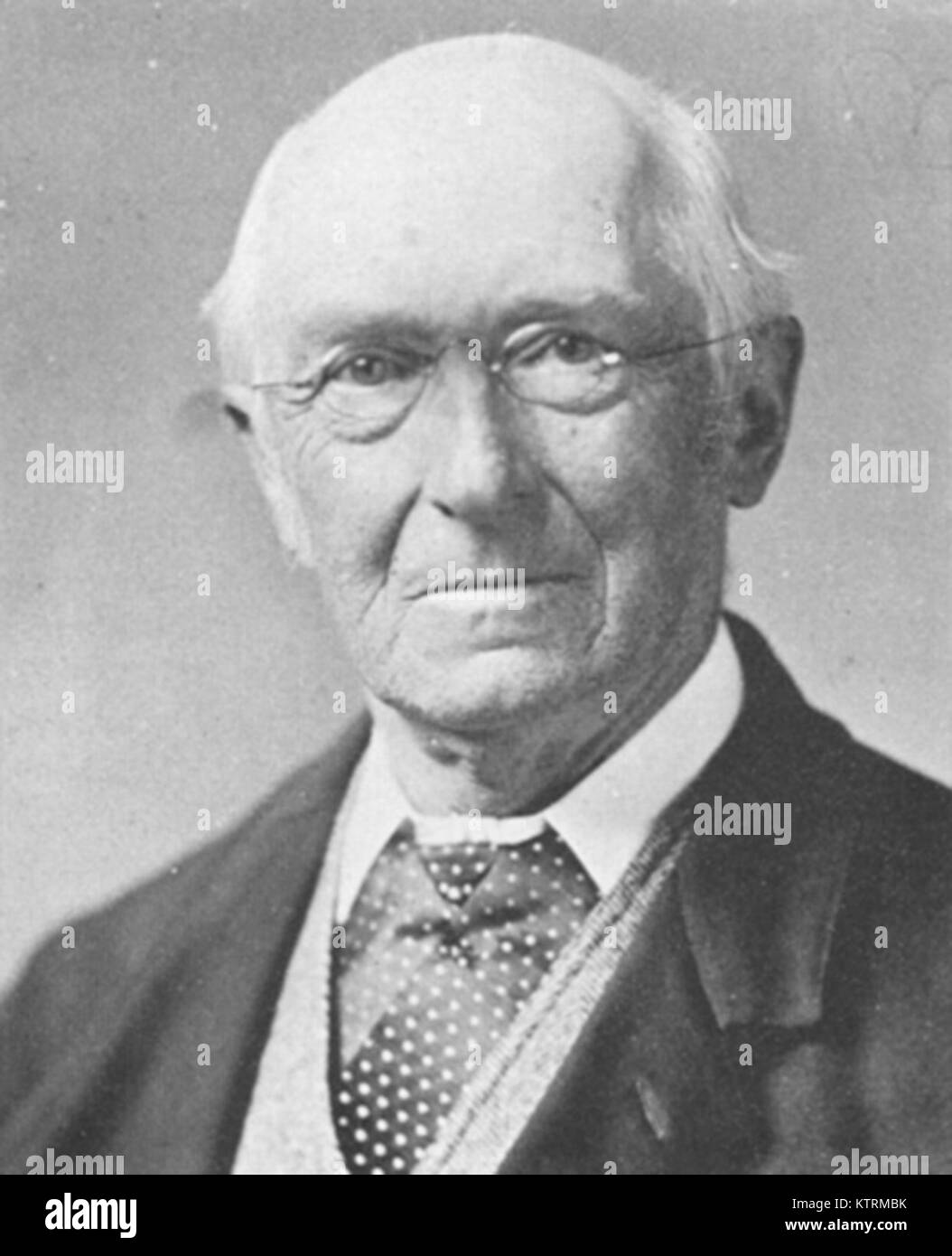 Albert Karl Ludwig Gotthilf Günther, German-born British zoologist Stock Photo