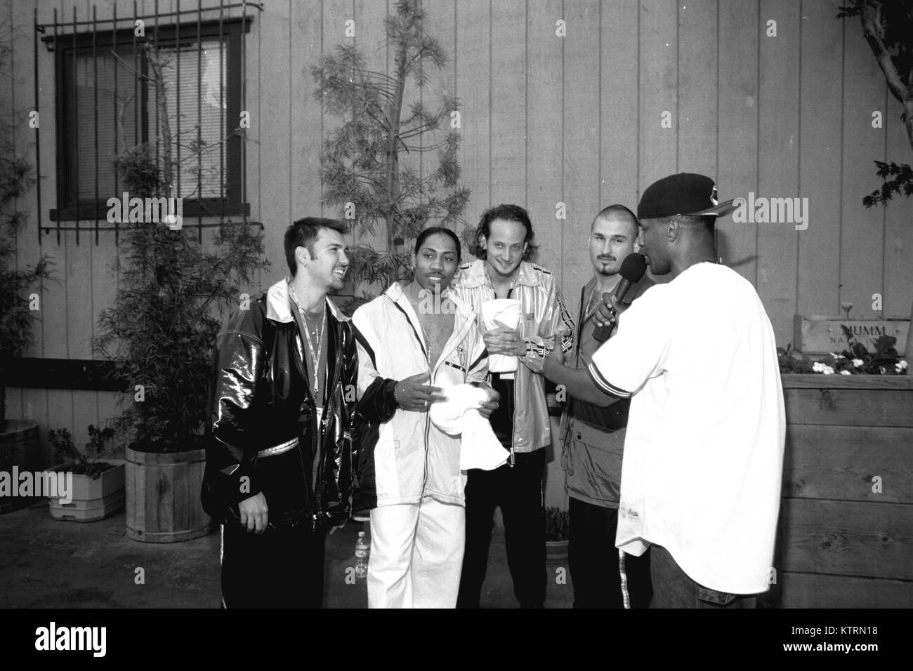 MOUNTAIN VIEW, CA - AUGUST 29: Color Me Badd with Jamie Foxx at KMEL Summer Jam 1999 in Mountain View, California on August 29, 1999. Credit: Pat Johnson/MediaPunch Stock Photo