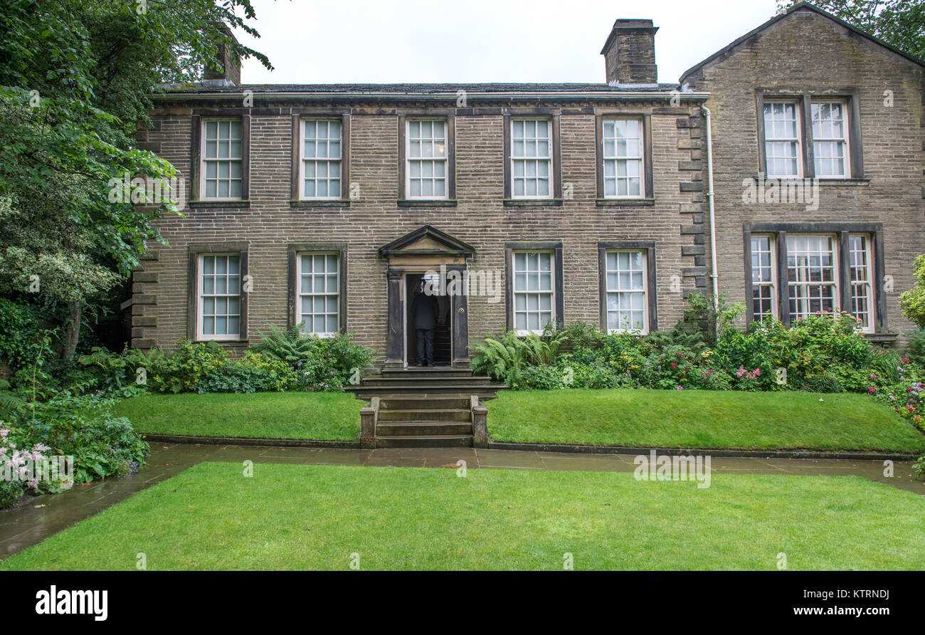 Front of Bront‘ home, Haworth, West Yorkshire, England Stock Photo Alamy