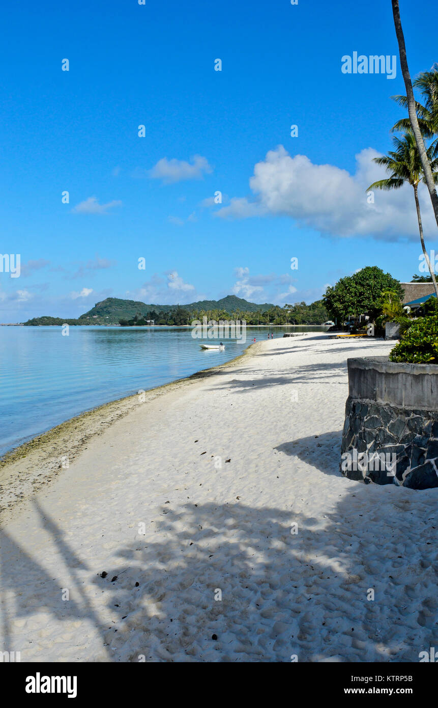 Matira beach bora bora hi-res stock photography and images - Alamy