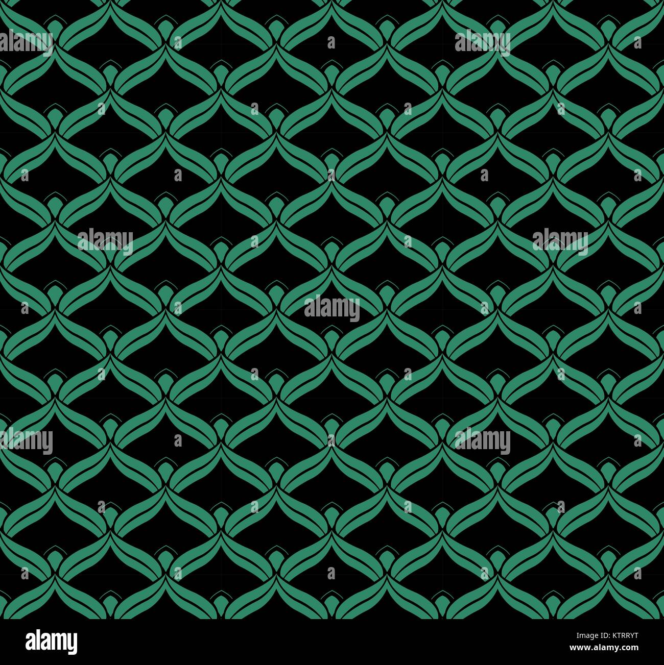 Antique seamless green background scale curve geometry cross Stock ...