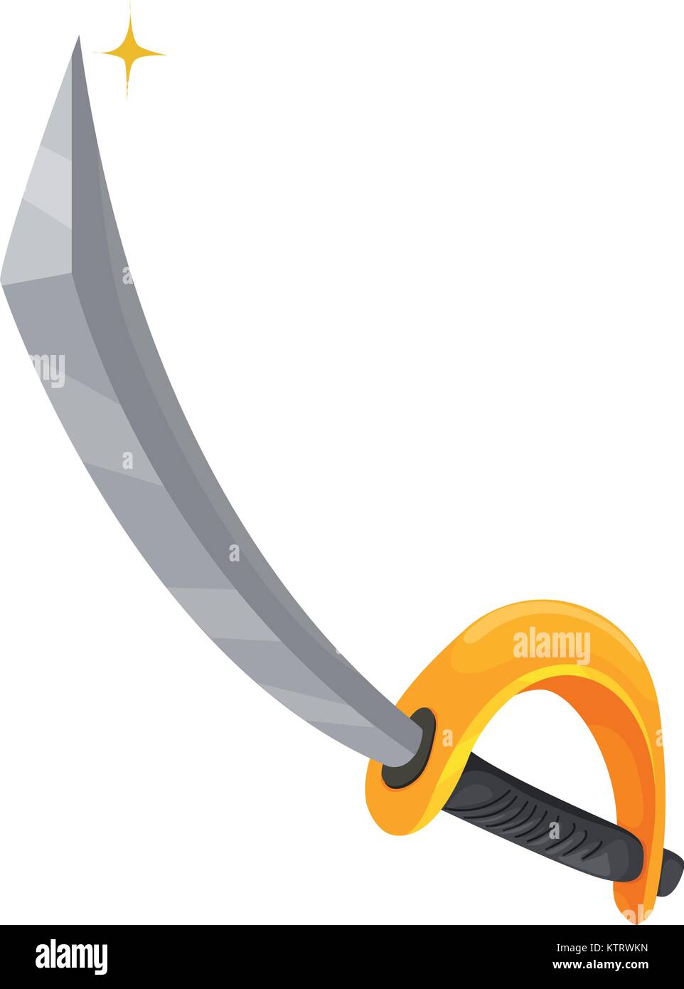 Illustration of a pirate sword Stock Vector Image & Art - Alamy