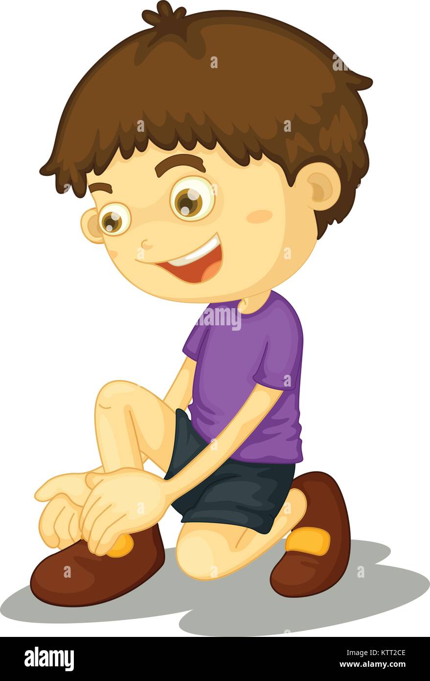 Putting On Shoes Clip Art