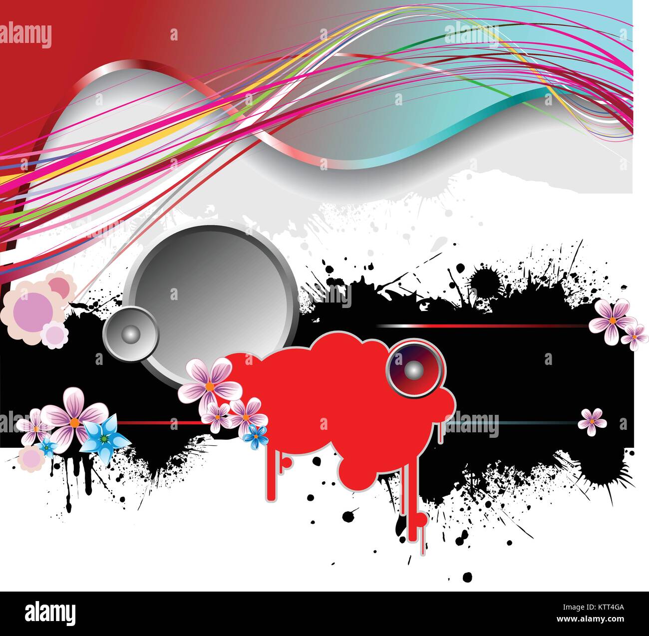 Grunge abstract background. Vector illustration Stock Vector Image ...