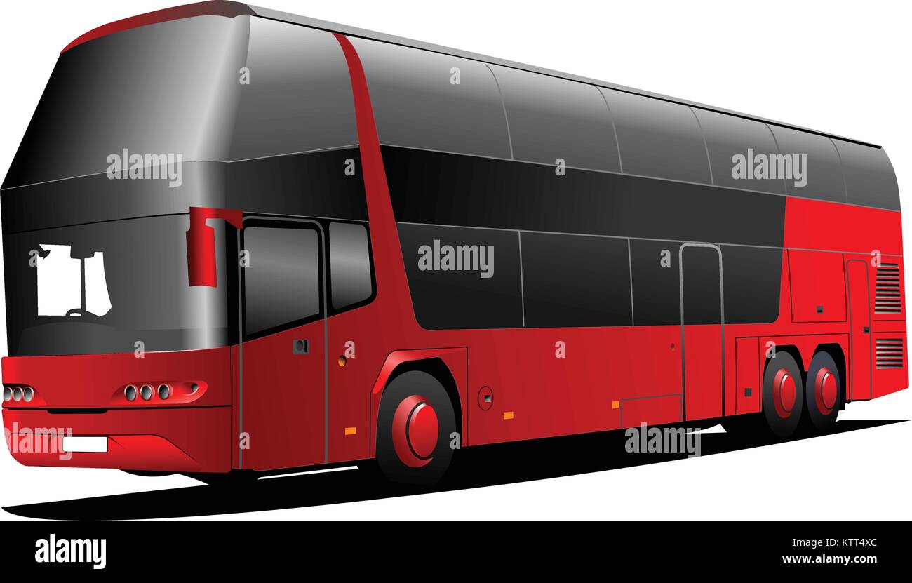 Bus vector hi-res stock photography and images - Alamy