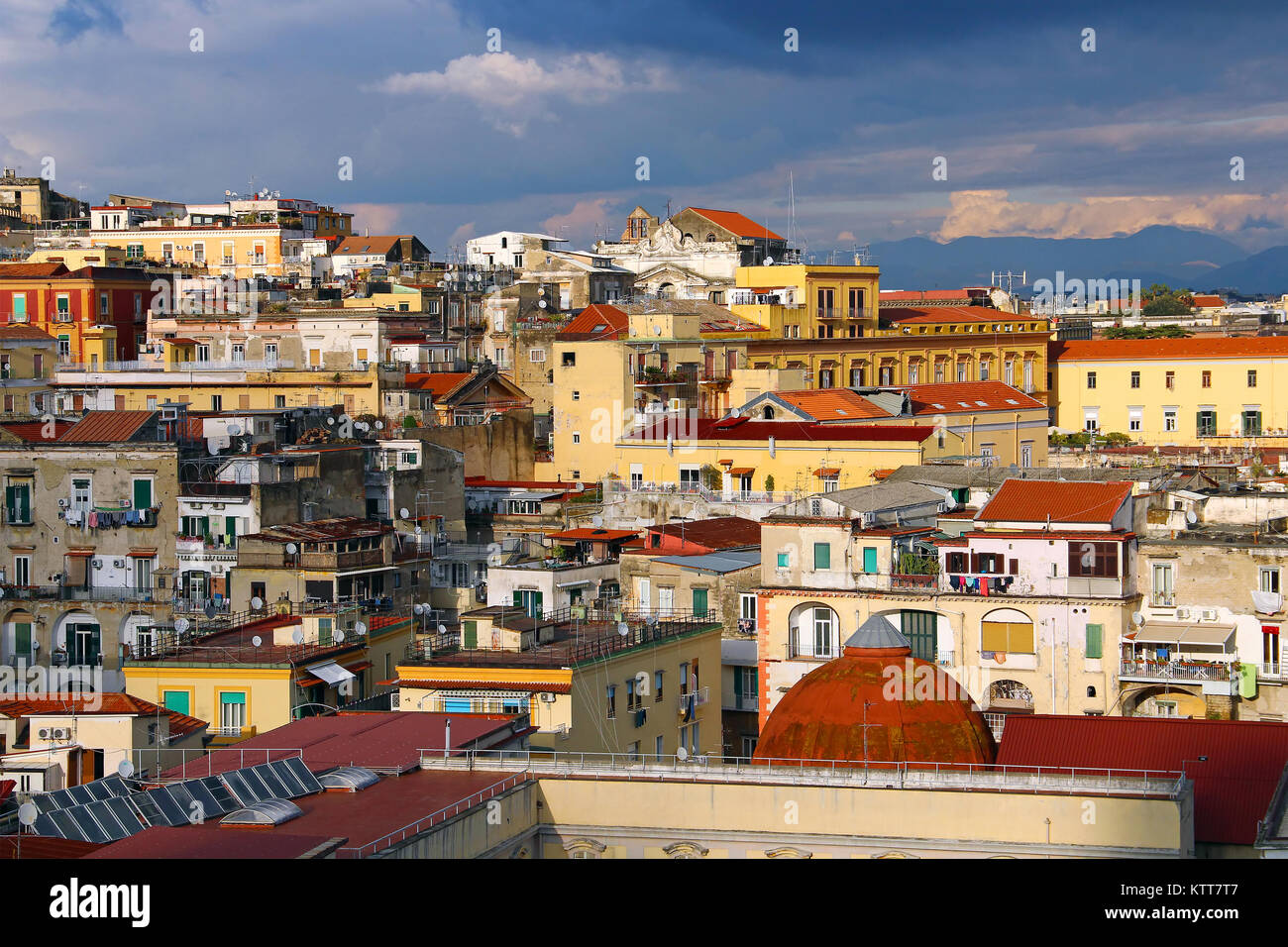Naples old town, Italy Stock Photo