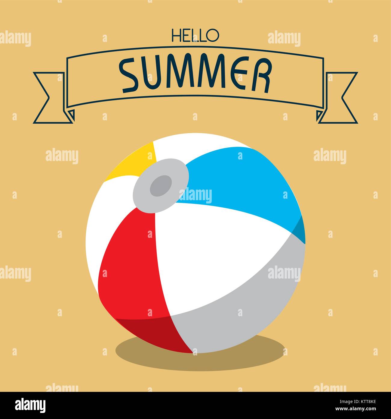 Beach ball design Stock Vector Image & Art - Alamy