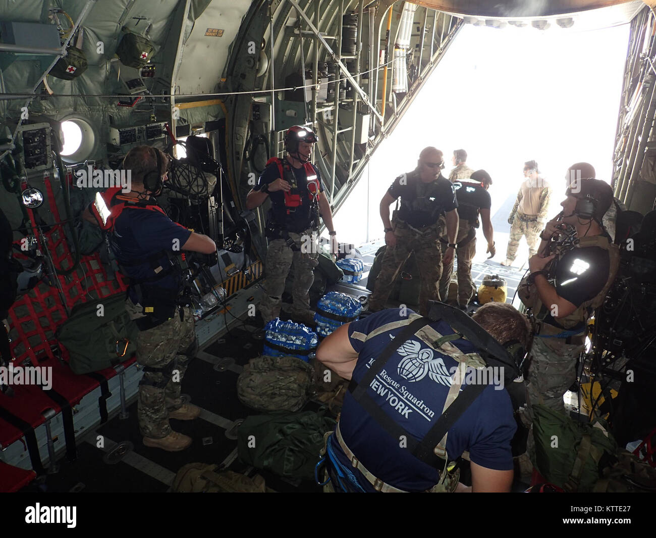 The New York Air National Guard's 106th Rescue Wing, staging out of San ...