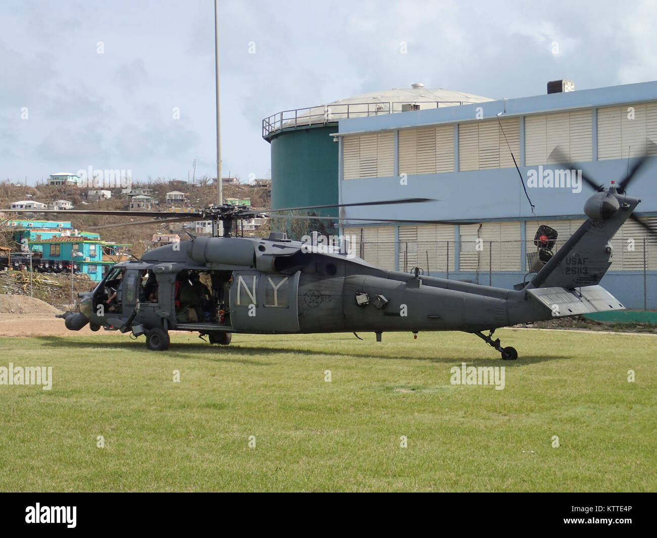 The New York Air National Guard's 106th Rescue Wing, staging out of San ...