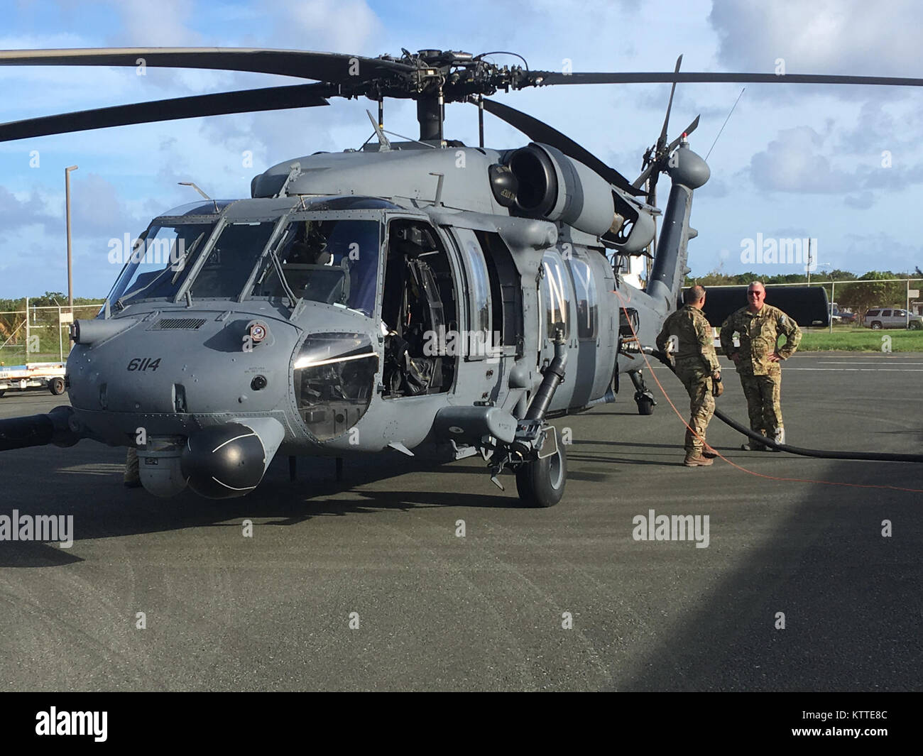 The New York Air National Guard's 106th Rescue Wing, staging out of San ...