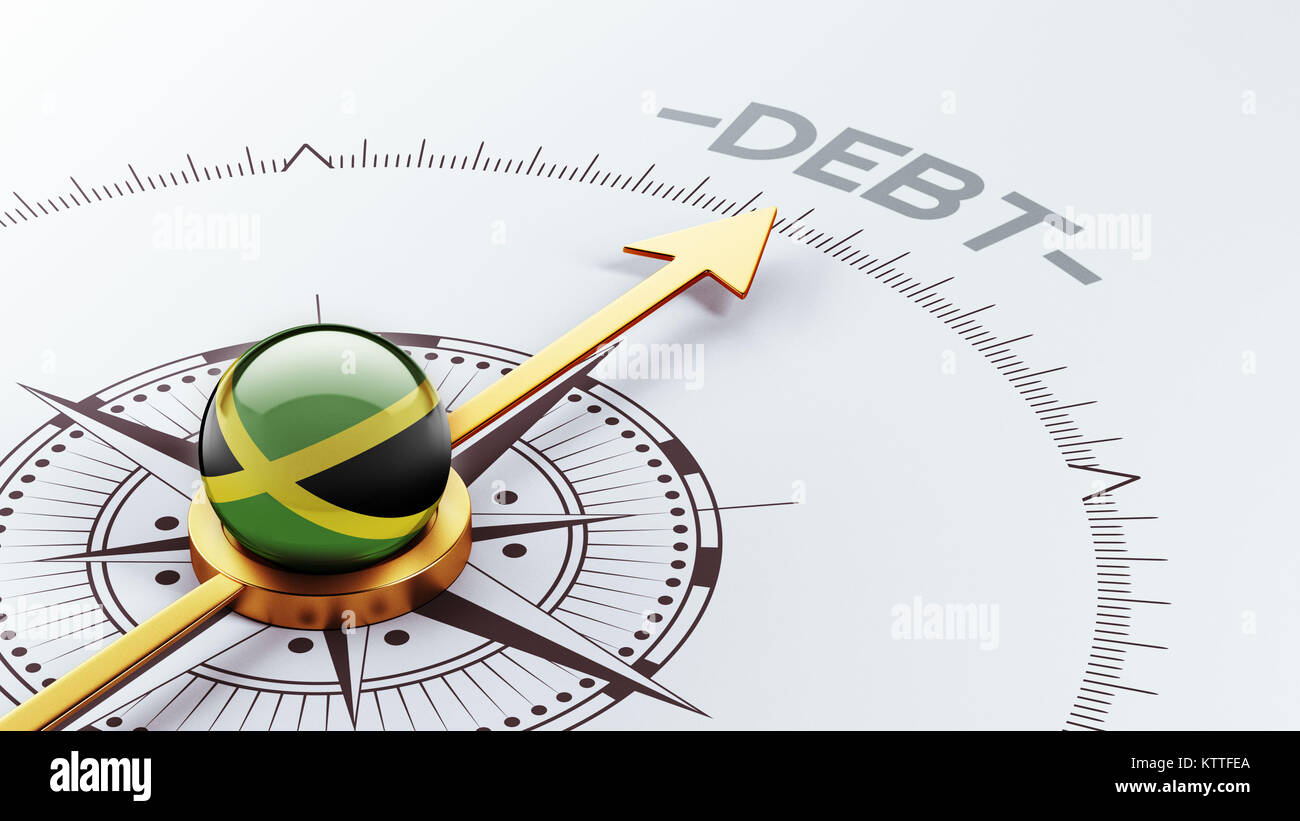 Jamaica High Resolution Debt Concept Stock Photo Alamy