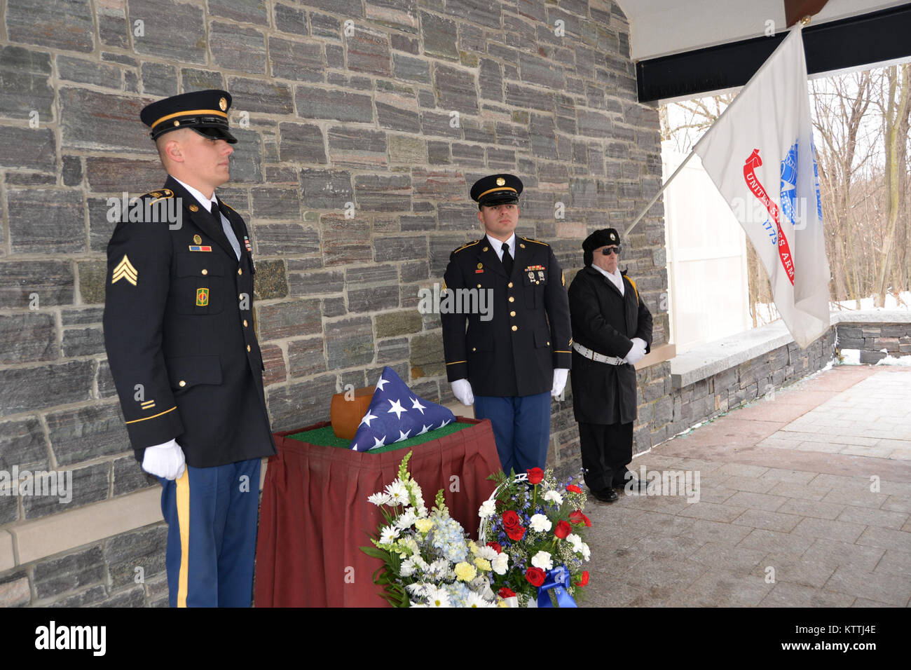 New York Army National Guard Military Funeral Honors Soldiers from Latham, N.Y., Sergeants Ramon