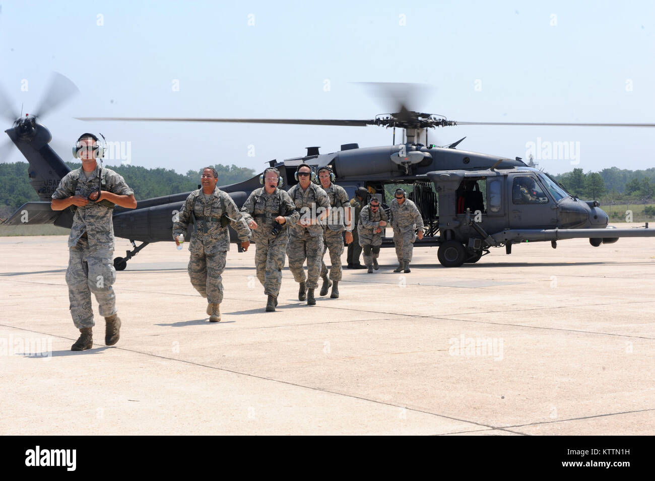New York Air National Guard members from the 106th Rescue Wing in ...