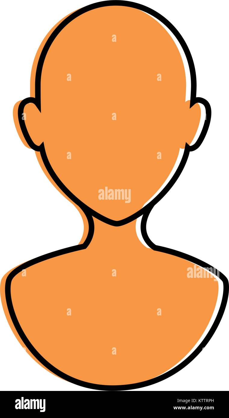 human profile isolated icon vector illustration design Stock Vector ...