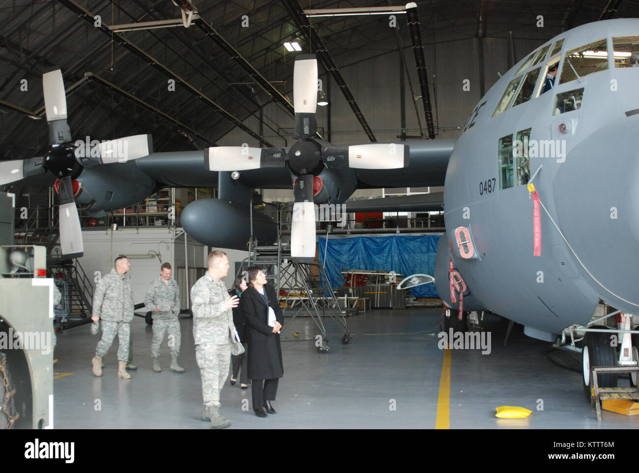 Deputy Secretary for Public Safety, Elizabeth Glazer tour Stratton Air ...