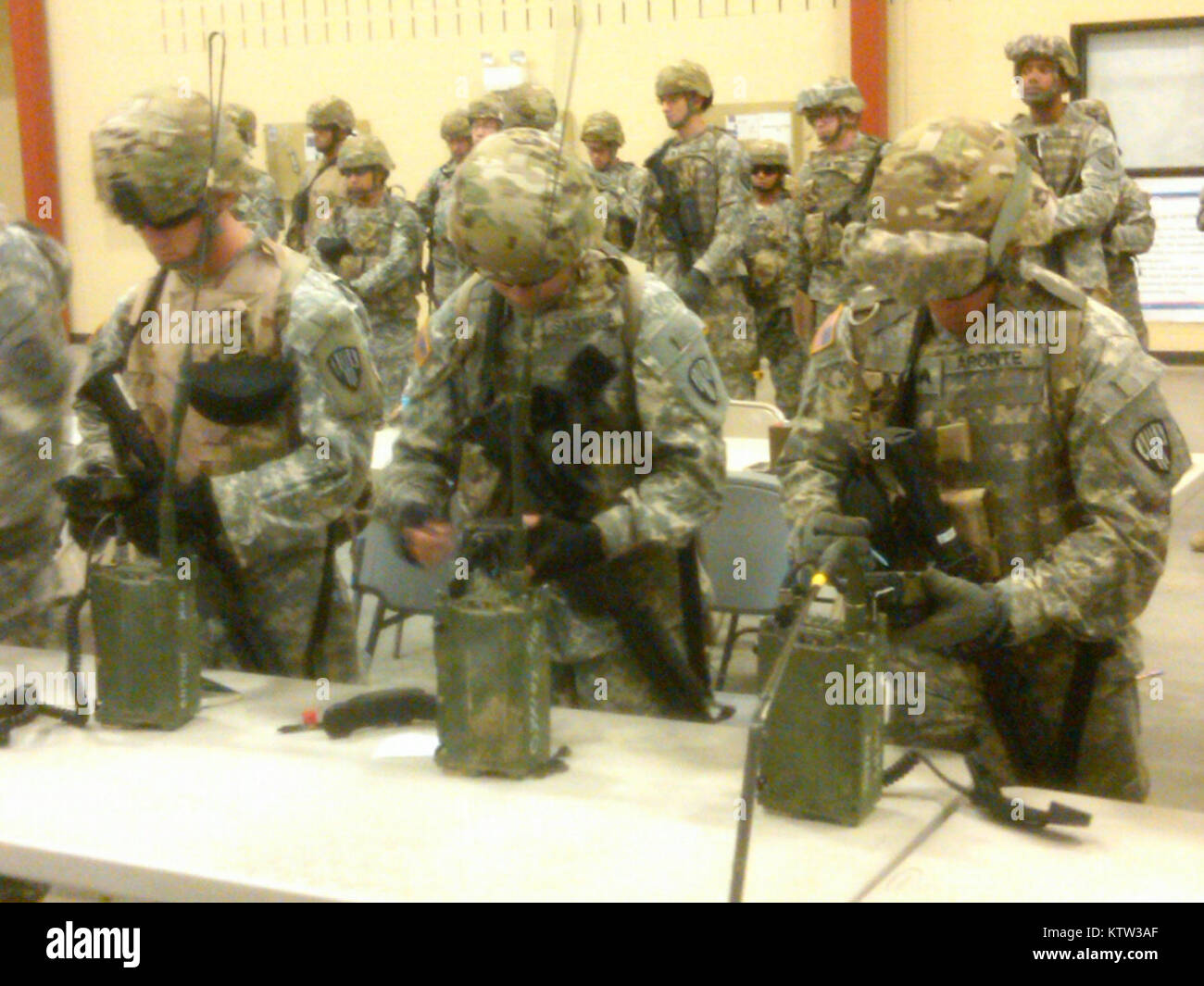 FORT DRUMSoldiers assigned to the New York Army National Guard's 101st Expeditionary Signal