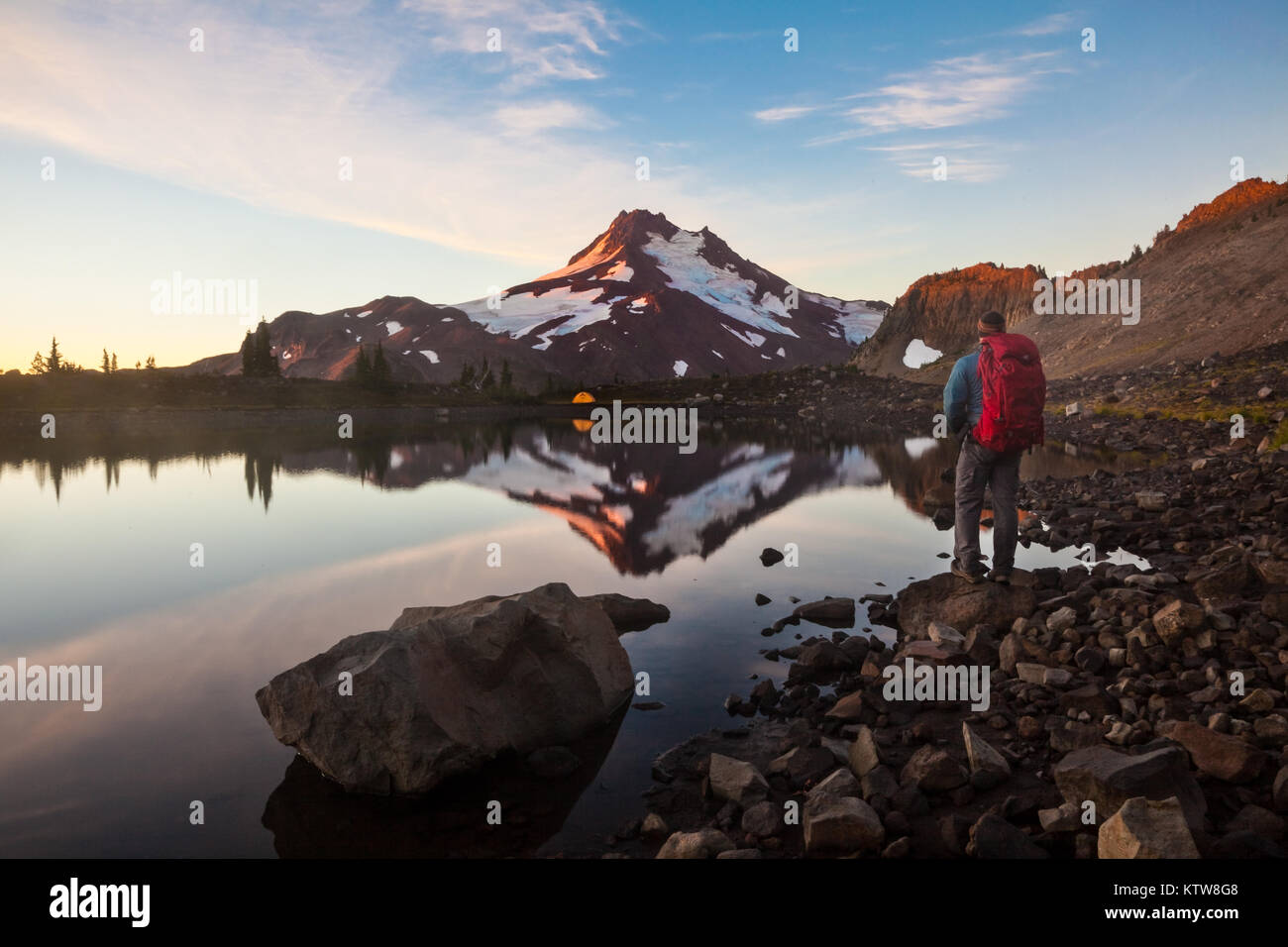 Backcountry Camping in the Mount Jefferson Wilderness Area Outside