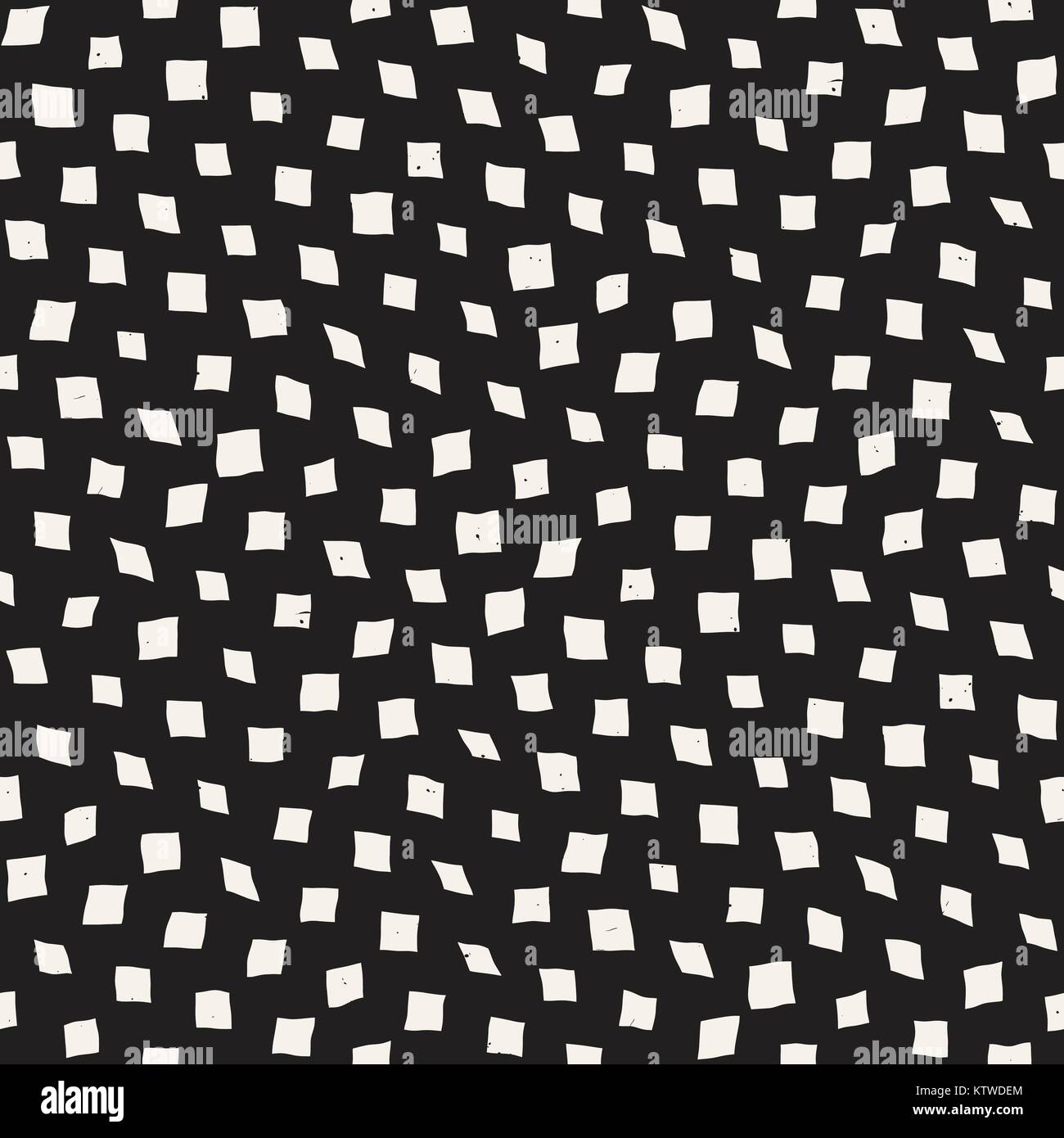 Hand drawn style ethnic seamless pattern. Abstract geometric shapes ...
