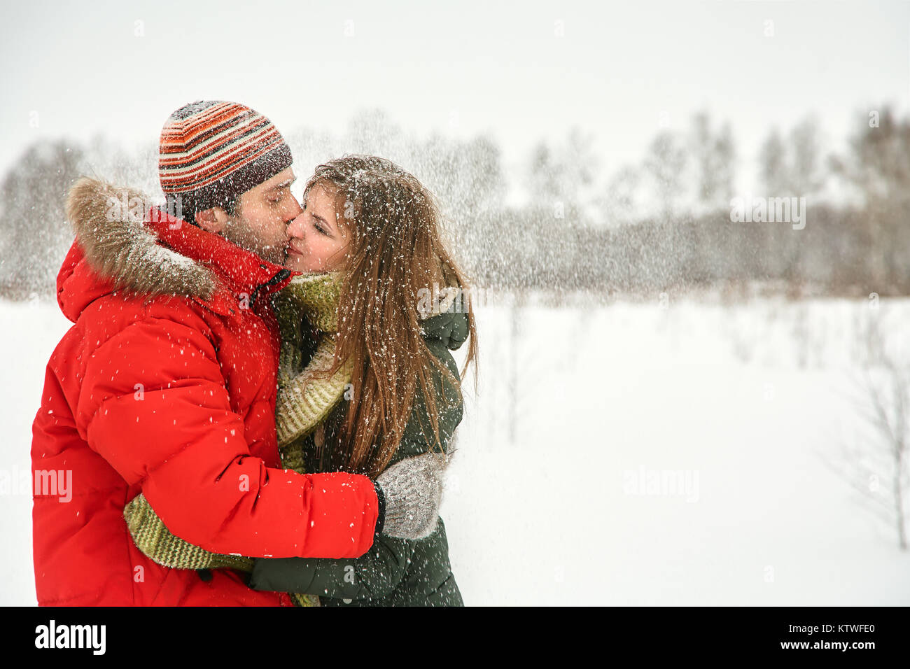 Young couple in love Stock Photo