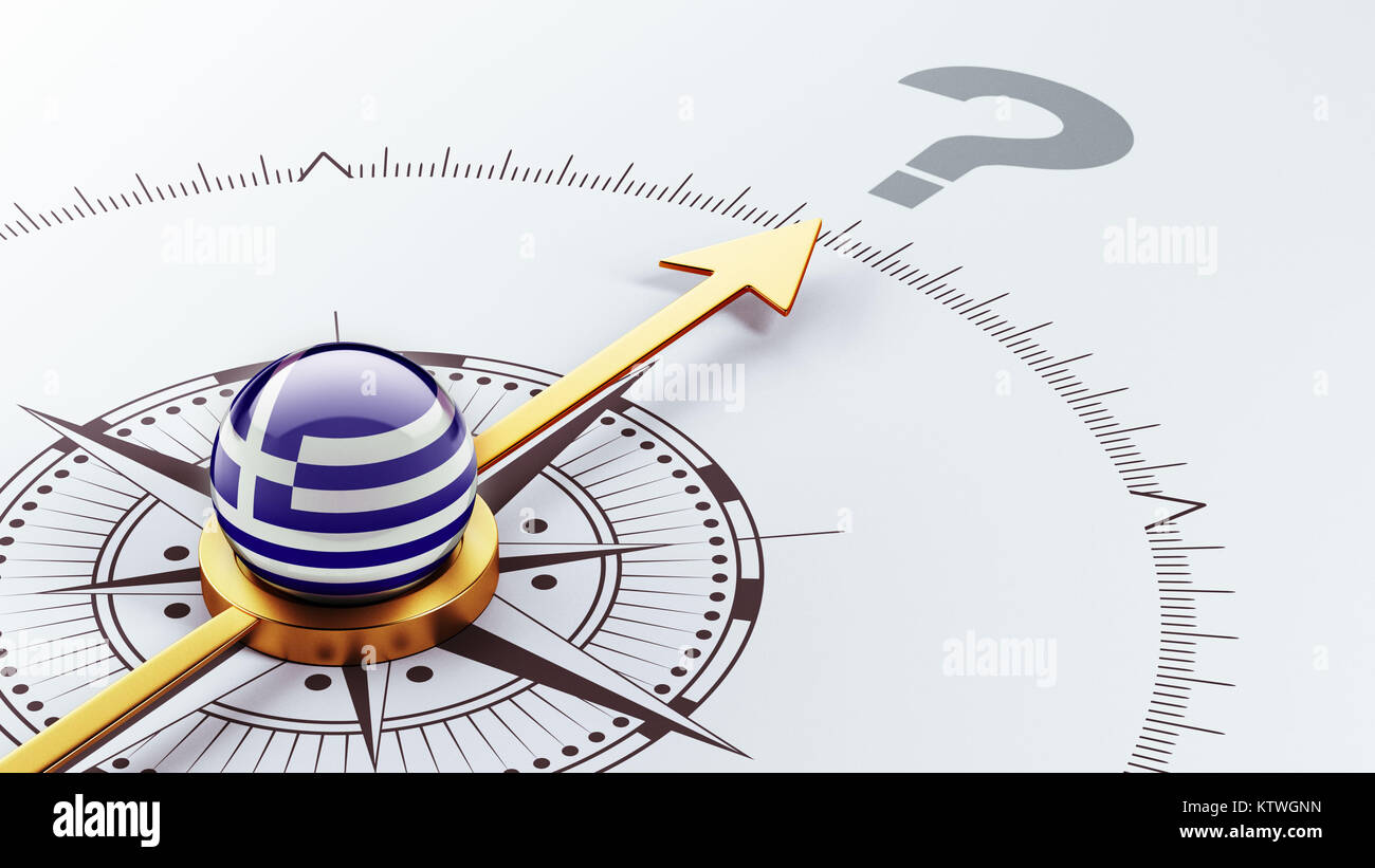 Greece High Resolution Question Mark Concept Stock Photo - Alamy