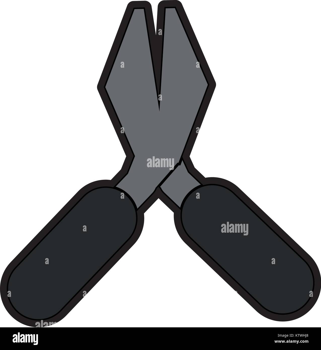 pliers tool icon Stock Vector Image & Art Alamy