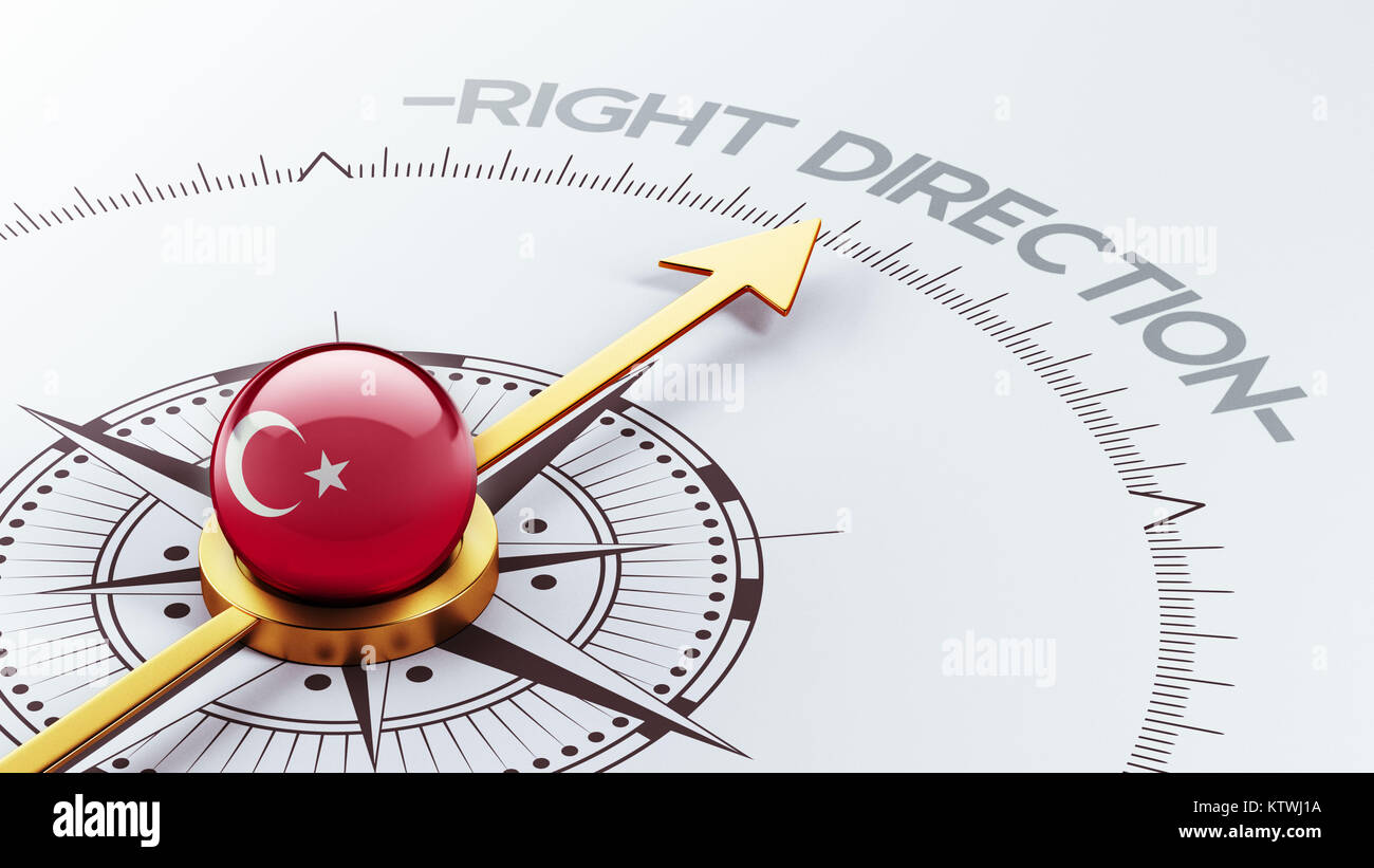 Turkey High Resolution Right Direction Concept Stock Photo - Alamy
