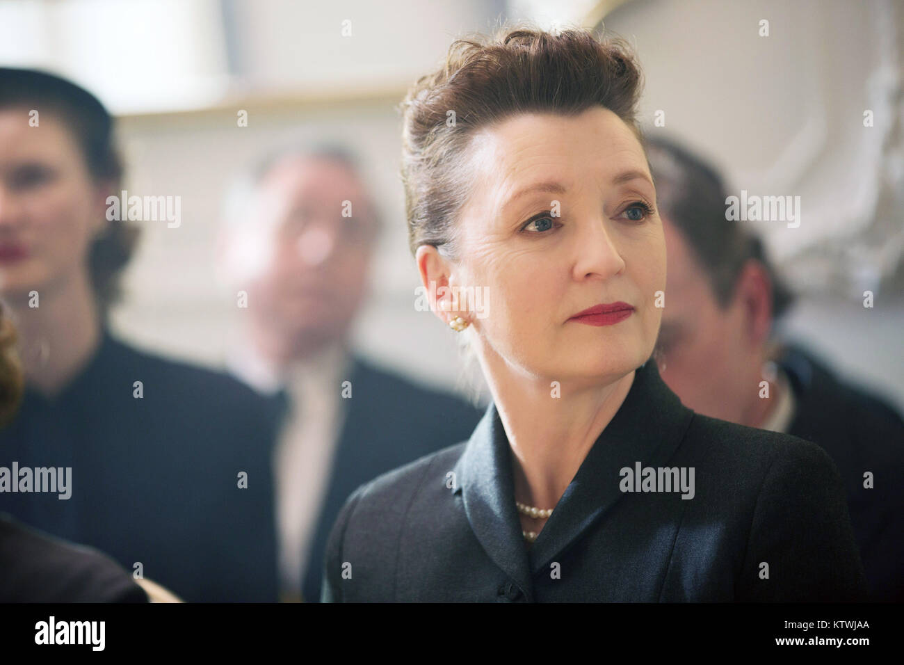 PHANTOM THREAD, Lesley Manville, 2017. ph Laurie Sparham /© Focus