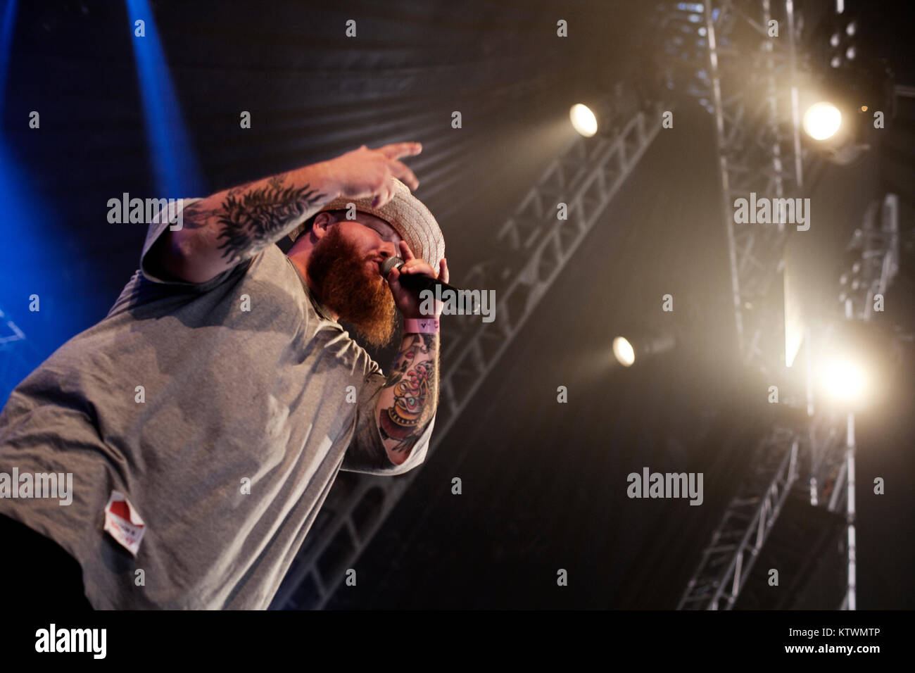 The American rapper and entertainer Action Bronson pictured at the ...
