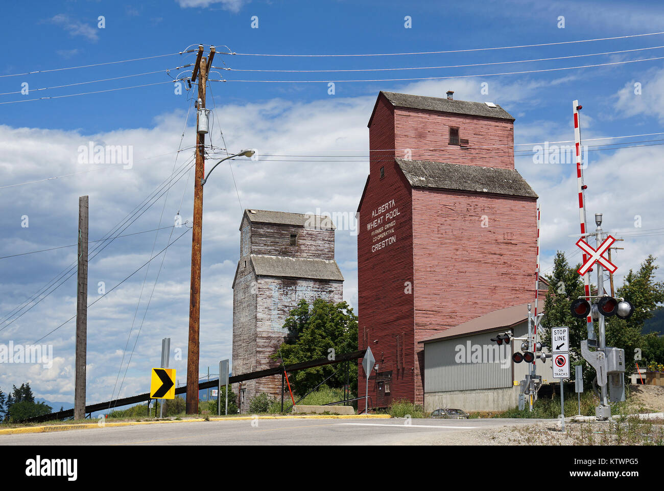 Historic grain elevator hires stock photography and images Alamy