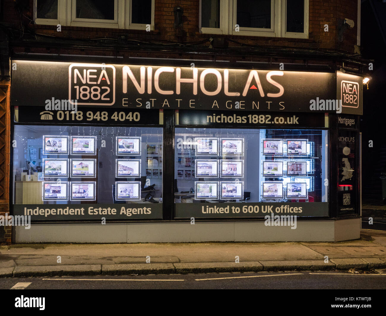 Nicholas estate agents hires stock photography and images Alamy