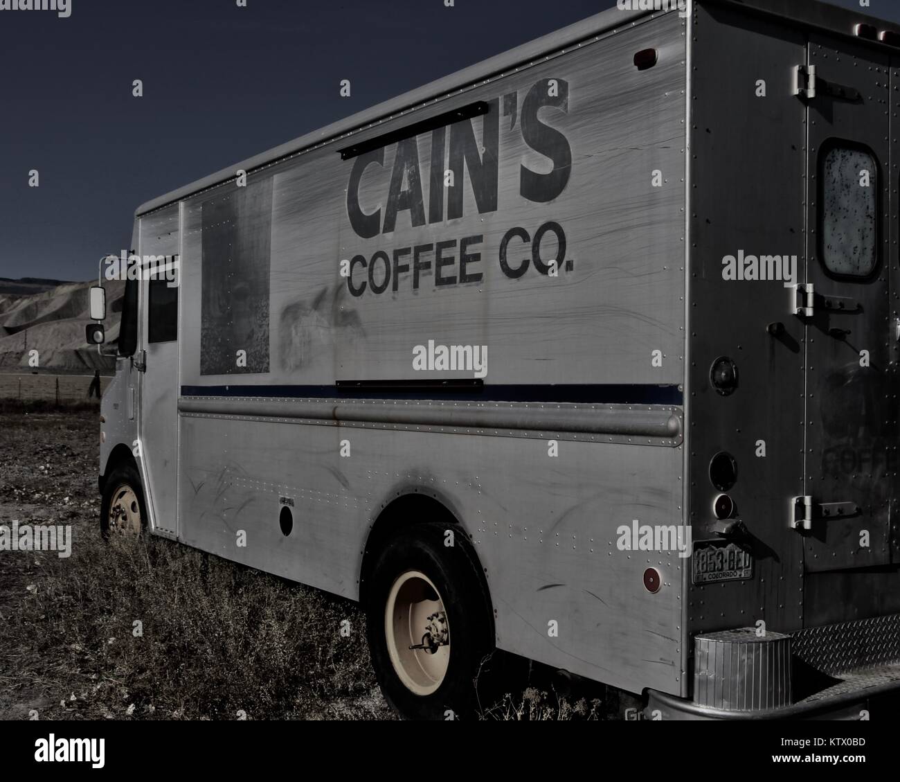 Cain's Coffee Co Truck, Delta, Colorado, US Stock Photo Alamy
