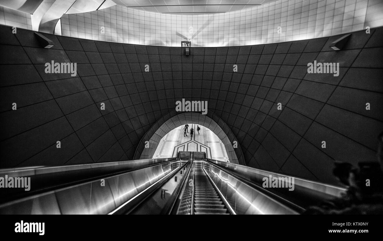 shooting the 6 new Toronto subway stations Stock Photo