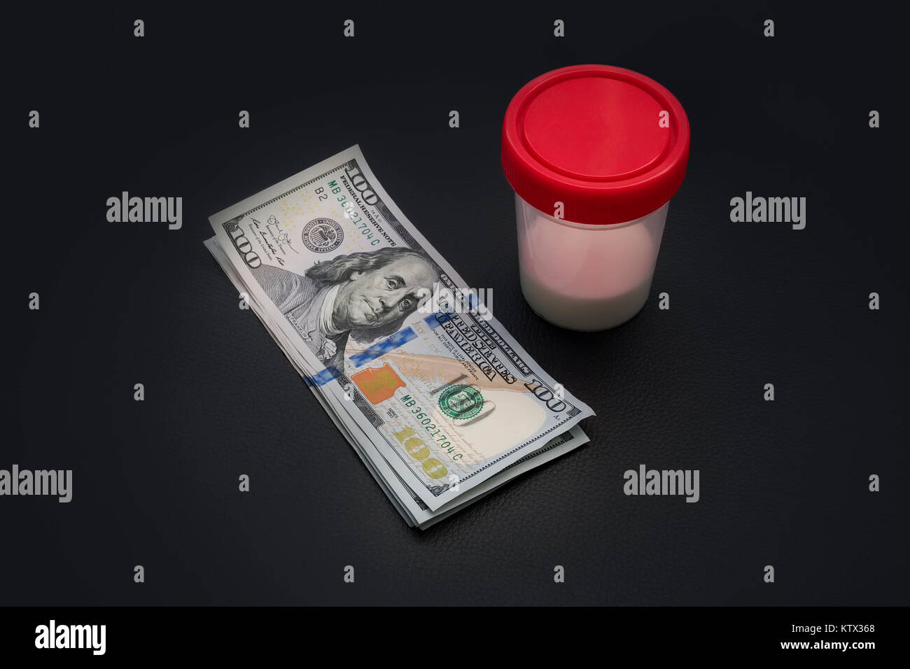 man donated his sperm for analysis. money earned on the sperm